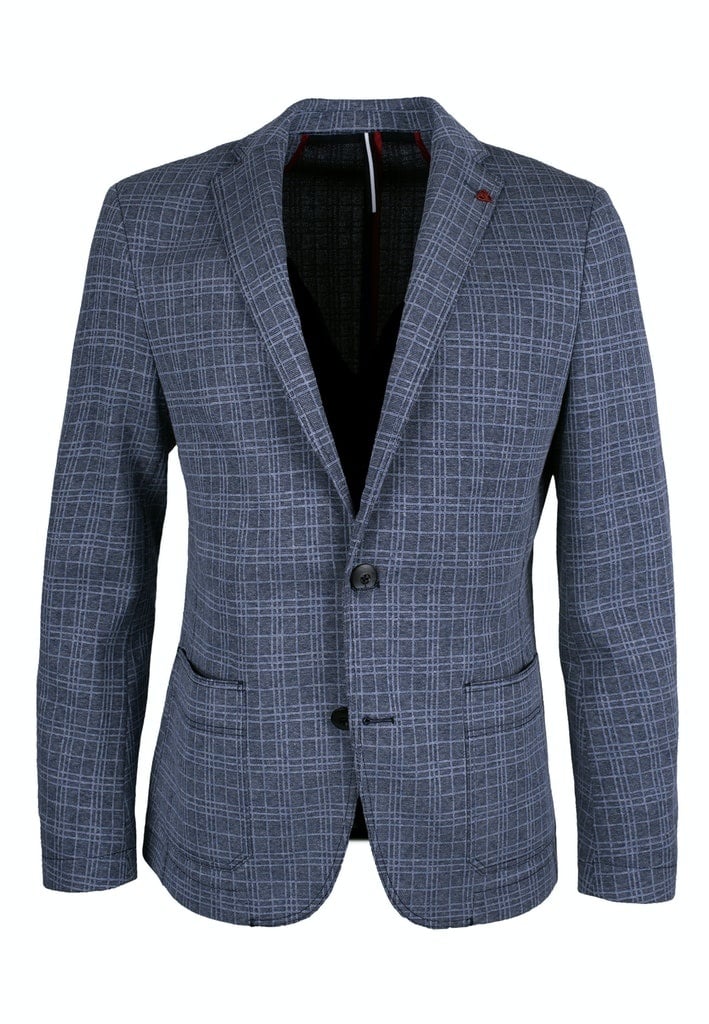 Roy Robson Textured Check Jersey Stretch jacket