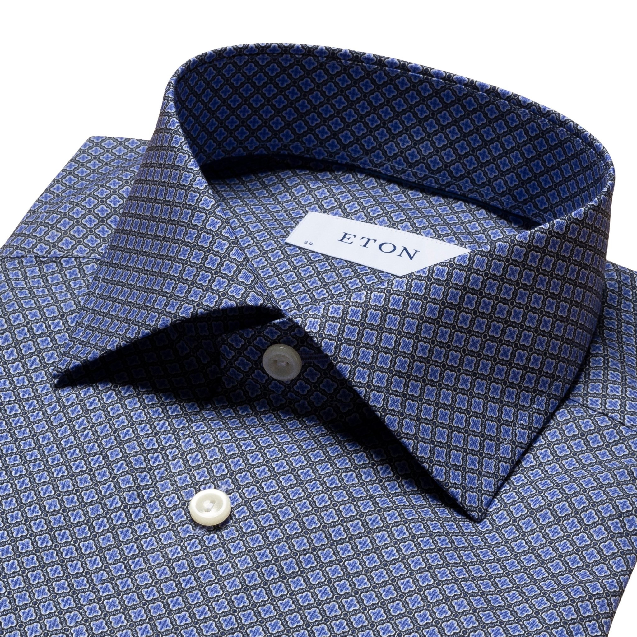 Eton Super fine twill with Diamond Print