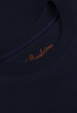 Stenstroms Cotton navy sweatshirt