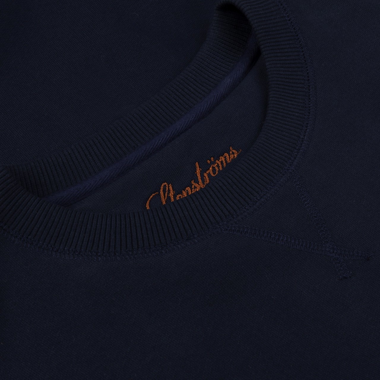 Stenstroms Cotton navy sweatshirt