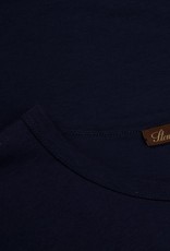 Stenstroms Navy cotton T-shirt