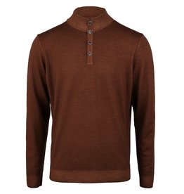 Stenstroms Textured dye crew rust