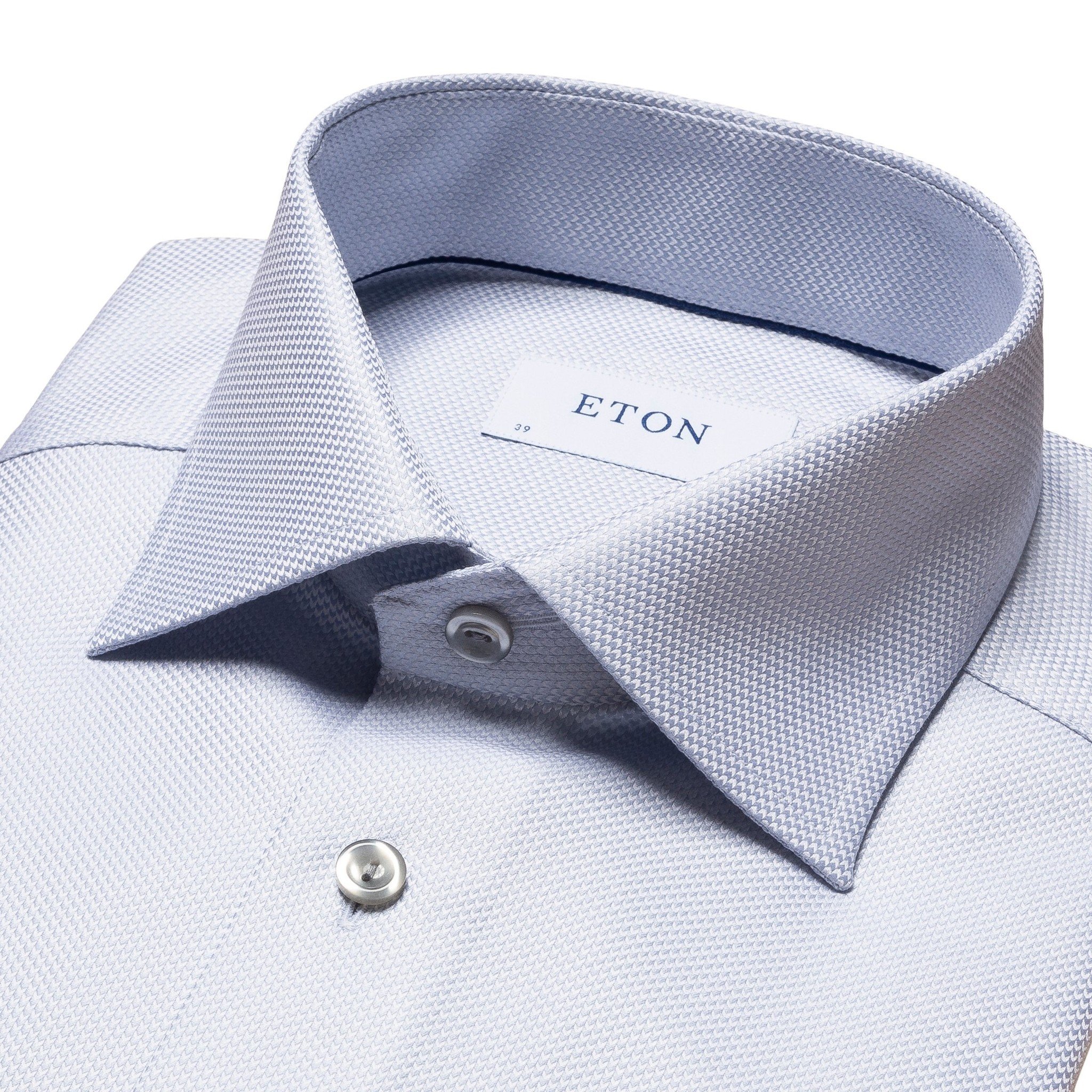 Eton Houndstooth King Twill Shirt