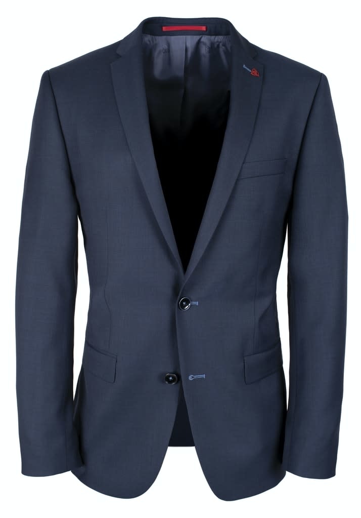 Roy Robson Slim Fit Royal Blue suit with button detail