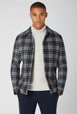 Remus Uomo Tapered Fit Casual Overshirt Jacket