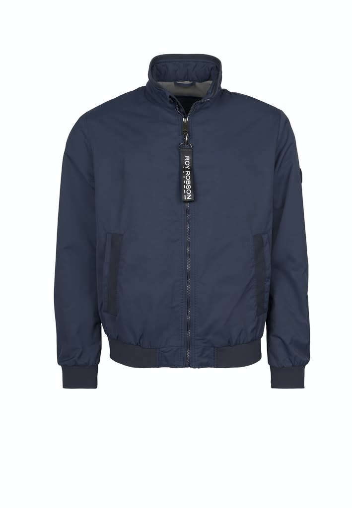 Roy Robson Navy water repellent Cotton Harrington