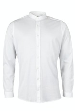 Roy Robson Band Collar textured cotton shirt