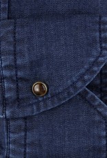 Stenstroms Double Pocket Western Denim shirt