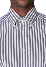 Eton Wrinkle Free cotton/linen striped shirt