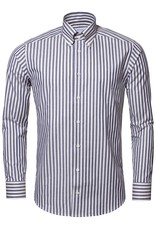 Eton Wrinkle Free cotton/linen striped shirt