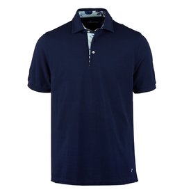 Stenstroms Piquet Polo shirt with contrast trim