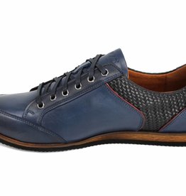 Lacuzzo Woven Insert Trainer - Navy Blue