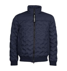 Roy Robson Robson quilted puffer navy coat