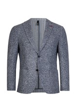 Roy Robson Light Blue Textured Herringbone - Slim Fit