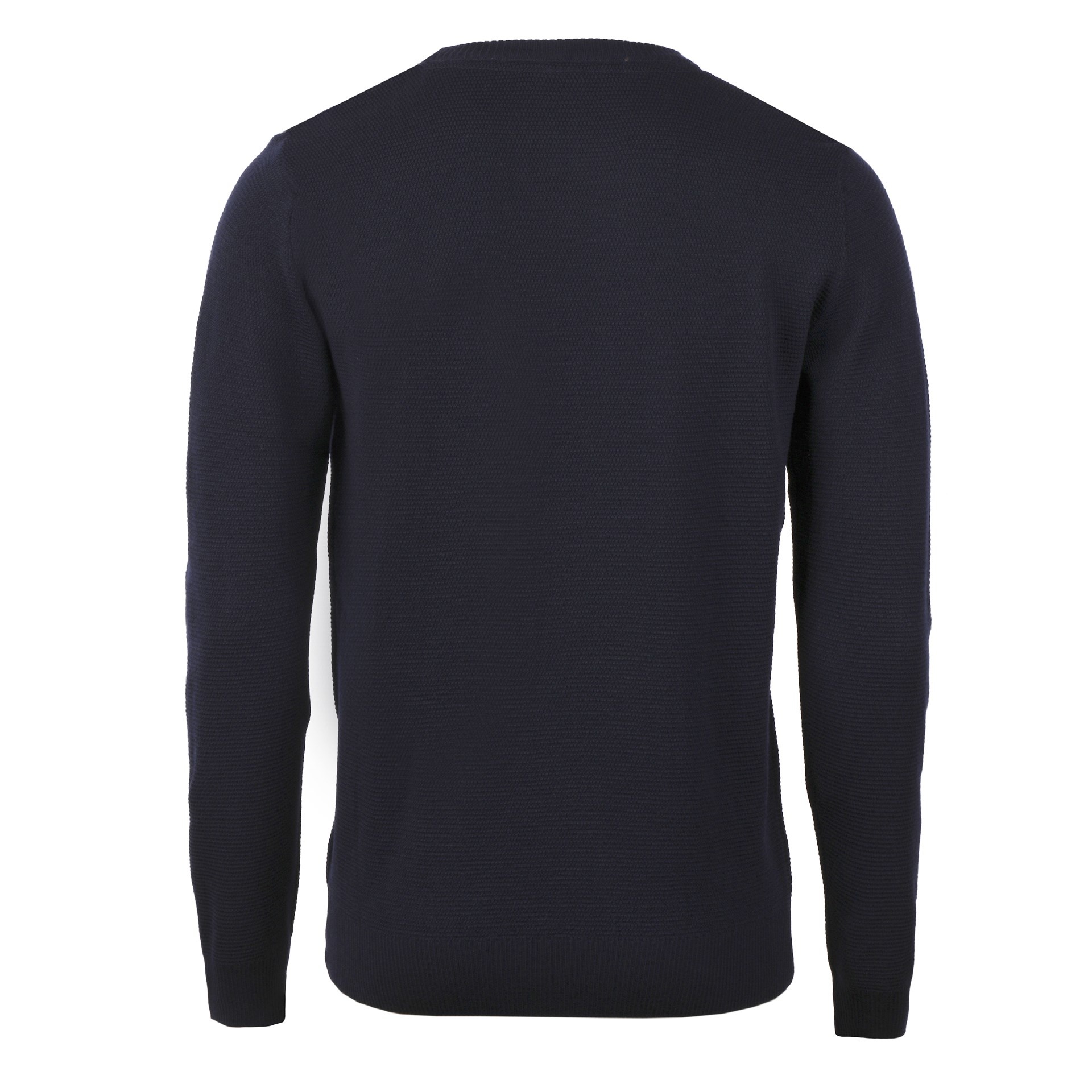 Stenstroms Merino Textured Crew Neck