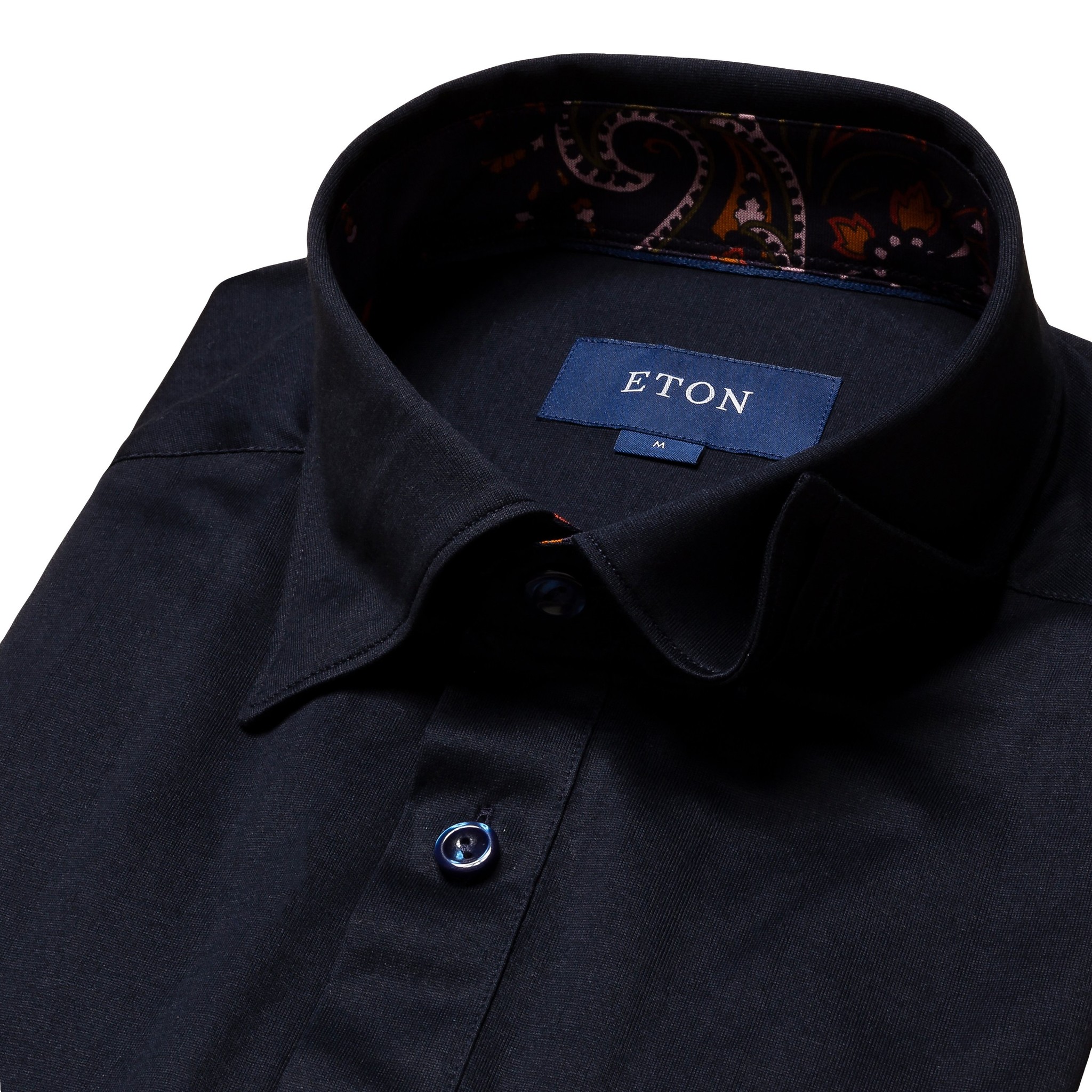 Eton Luxury Stretch Polo Shirt with trim