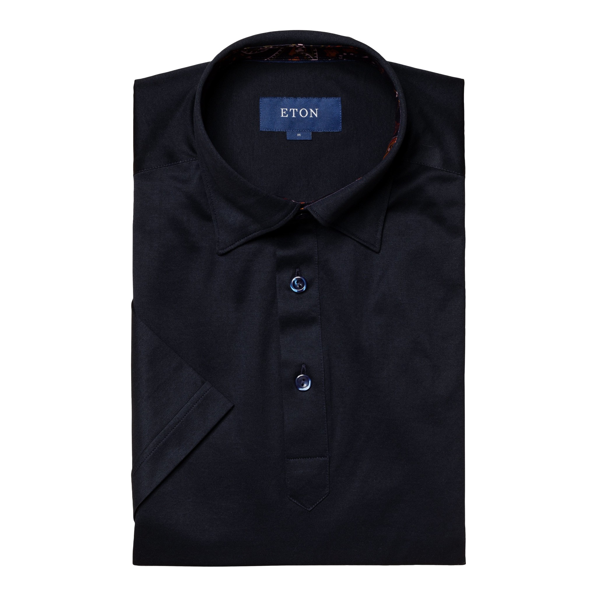 Eton Luxury Stretch Polo Shirt with trim