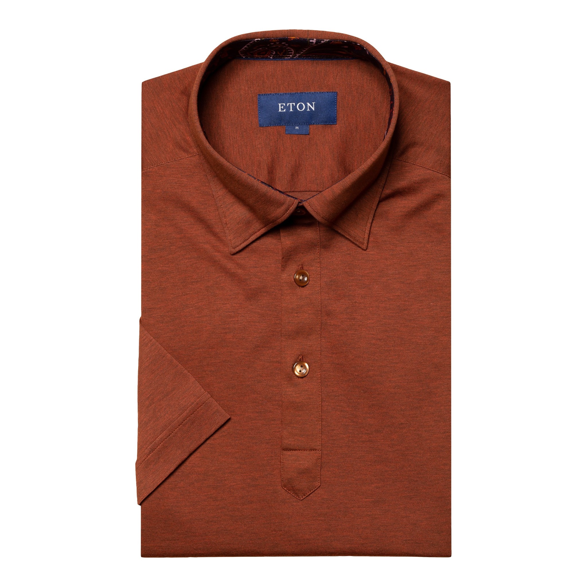 Eton Luxury Stretch Polo Shirt with trim