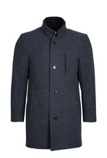 Roy Robson Navy Jersey Coat with insert