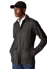 Eton Wool & Cashmere Flannel Overshirt