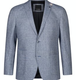 Roy Robson Pastel Blue linen/cotton check jacket