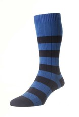 Pantherella 1X1 Rib Organic Cotton Sock - Selsey