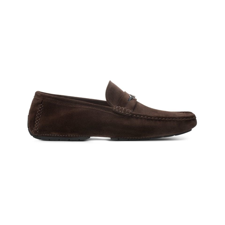 Moreschi Soft Suede Driver Shoe