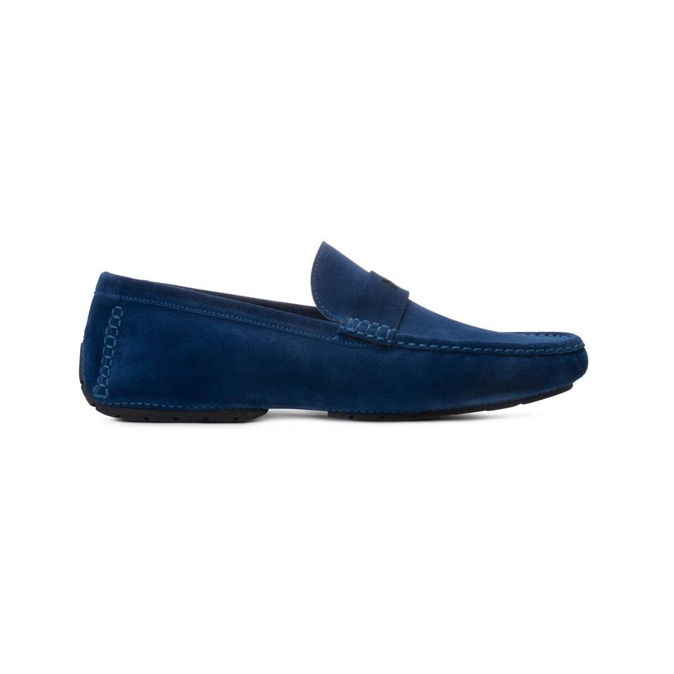Soft Suede Driver Shoe - James Of Montpellier