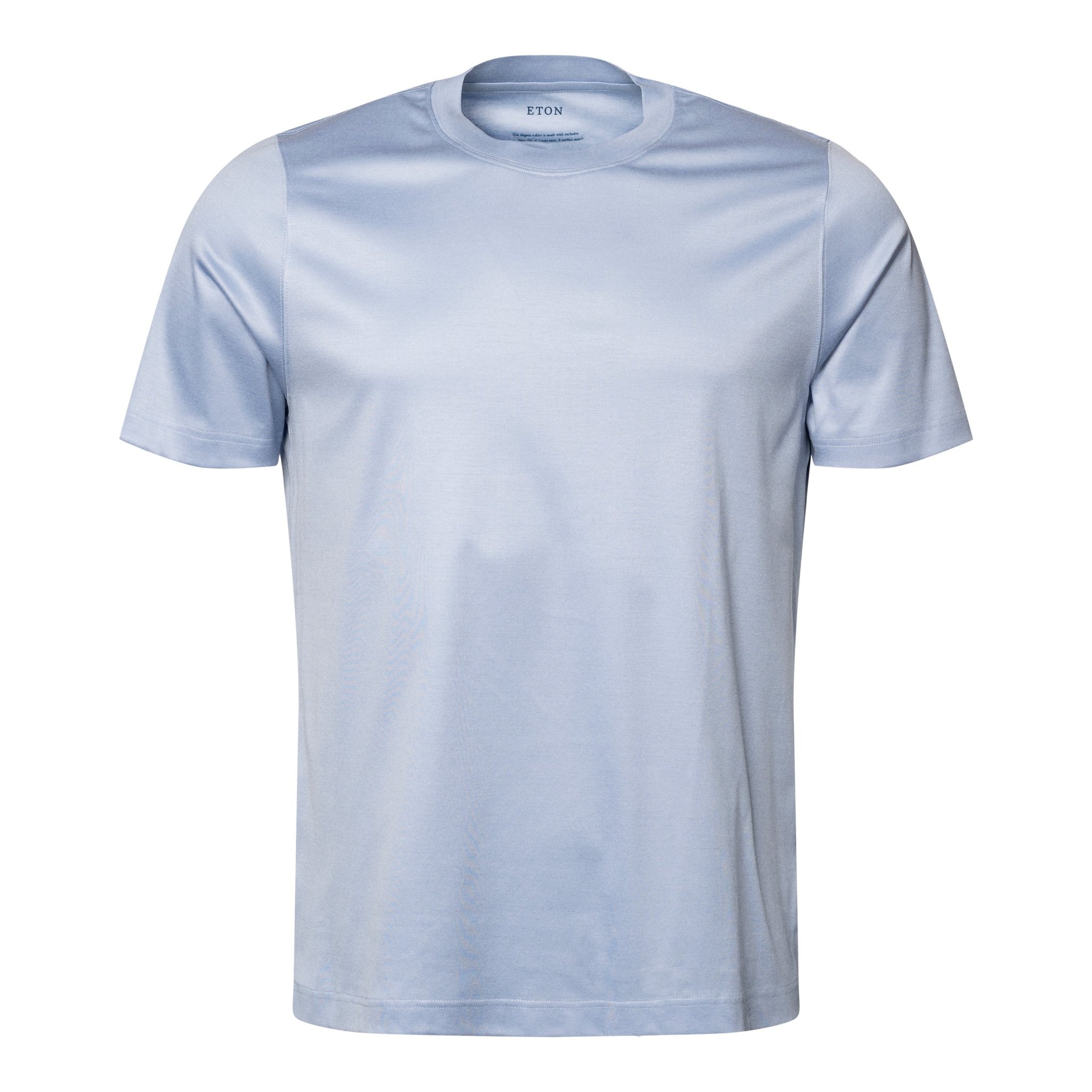 Eton Light Blue Filo di Scozia T–shirt