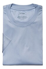 Eton Light Blue Filo di Scozia T–shirt