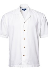 Eton White Cotton/silk Resort shirt