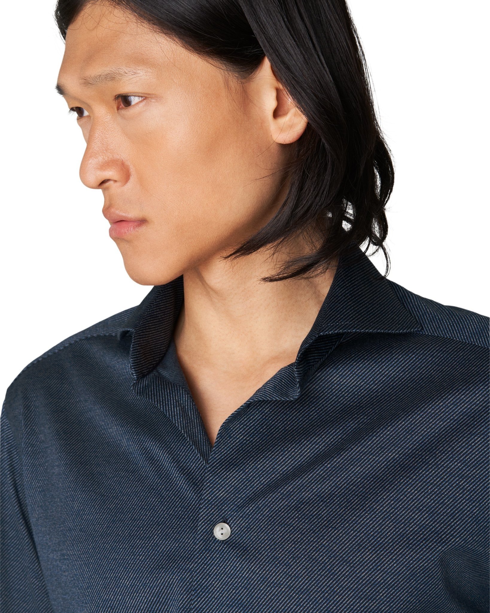 Eton Textured King Twill Shirt