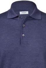 Gran Sasso Long Sleeve Merino Polo Shirt