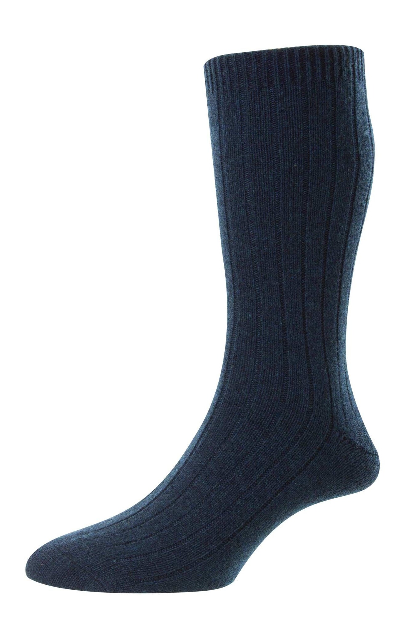 Pantherella 5X1 Rib Cashmere Sock - Waddington