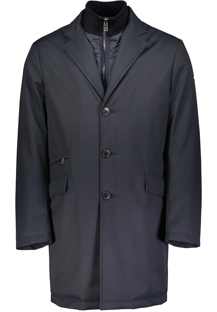 Roy Robson Navy Mac with removable insert - Slim Fit