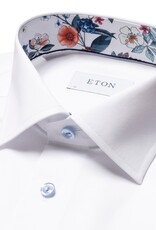 Eton Signature Twill with white Paisley trim