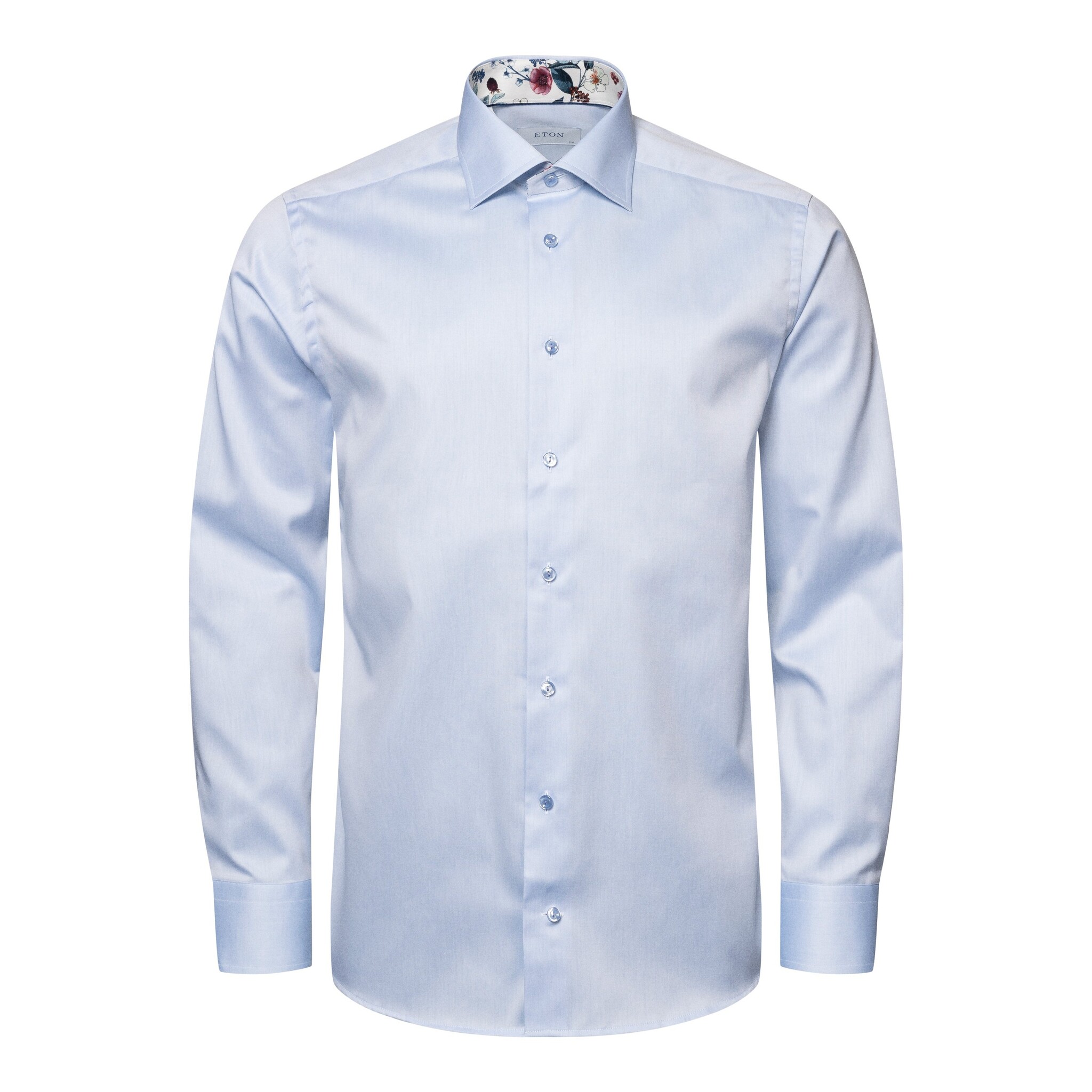 Eton Signature Twill with white Paisley trim