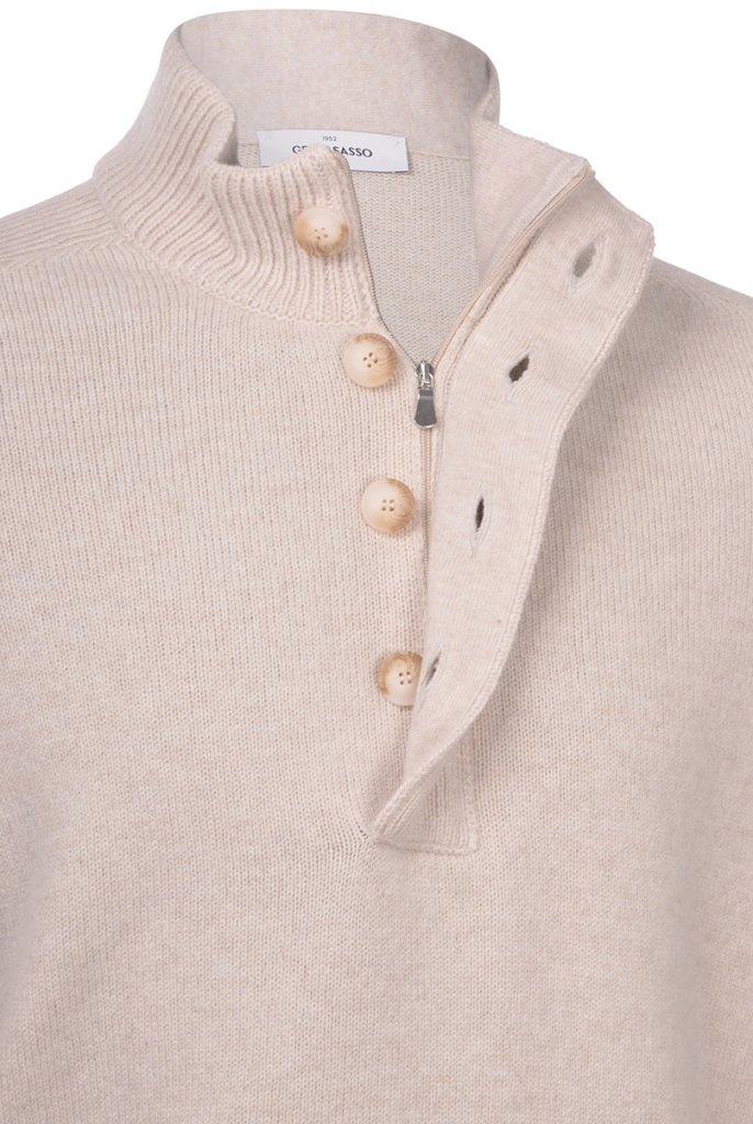 Gran Sasso Ultra Soft Geelong  Sweater Cream