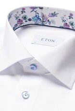 Eton Signature Twill with Spring Fauna Trim