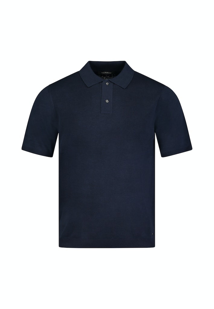 Roy Robson Knitted short sleeved Polo Shirt