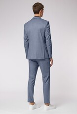 Roy Robson Pastel Blue textured Jersey Jacket