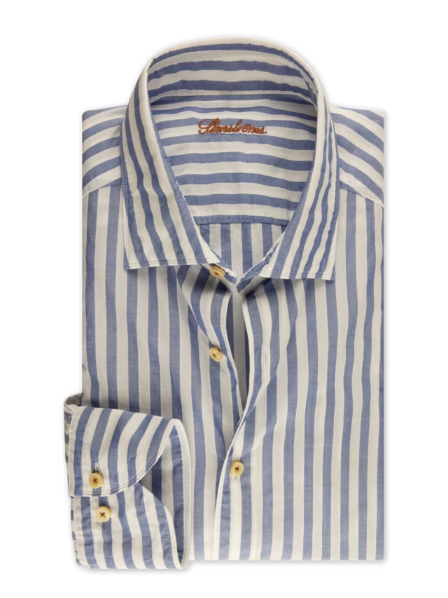 Stenstroms Striped Ultra soft cotton shirt