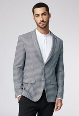Roy Robson Textured Houndstooth Jersey Jacket