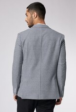 Roy Robson Textured Houndstooth Jersey Jacket