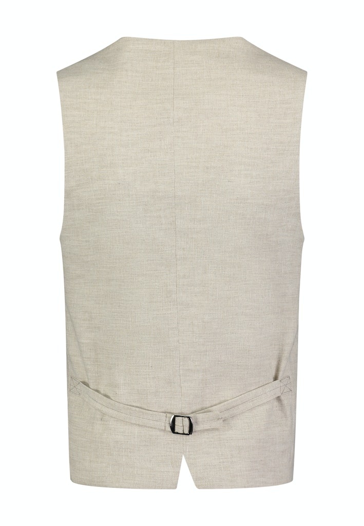 Roy Robson Cream cotton/linen Waistcoat