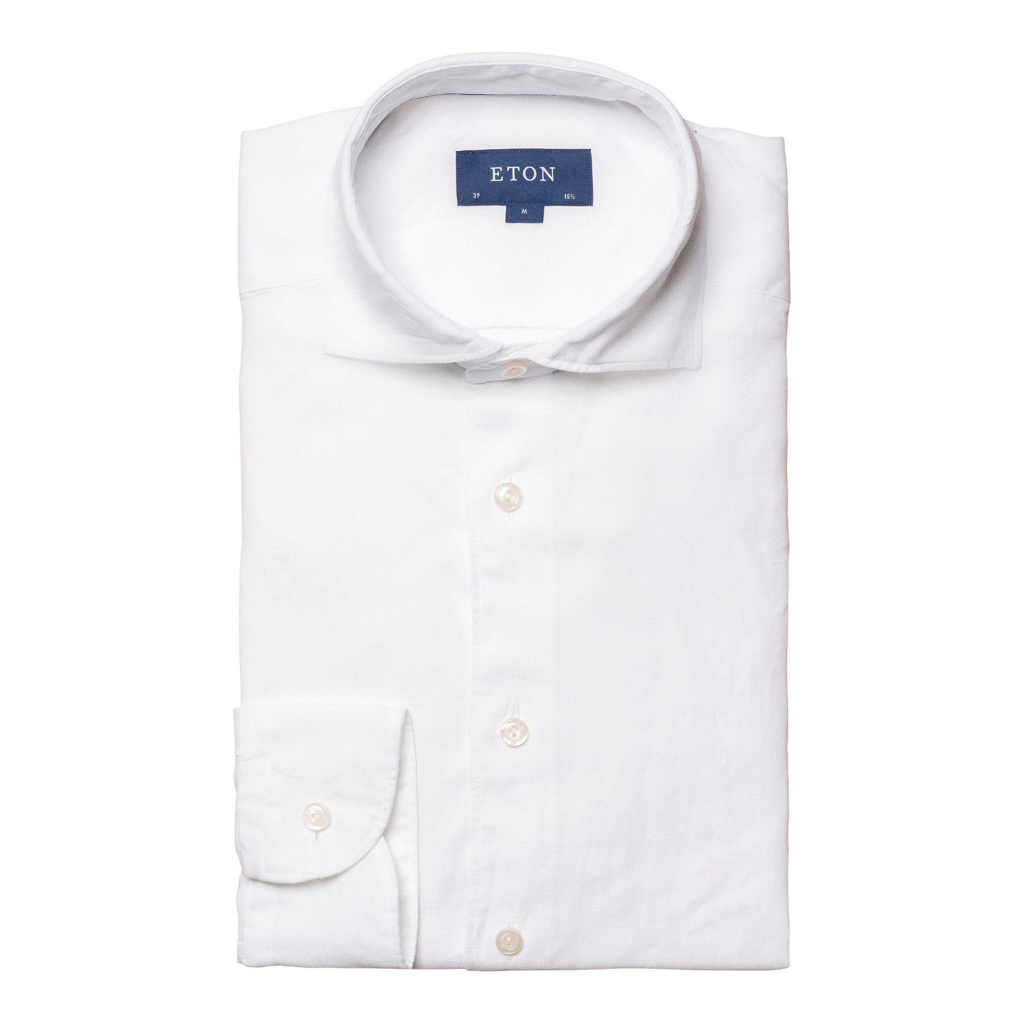 Eton Linen Shirt with wide spread collar