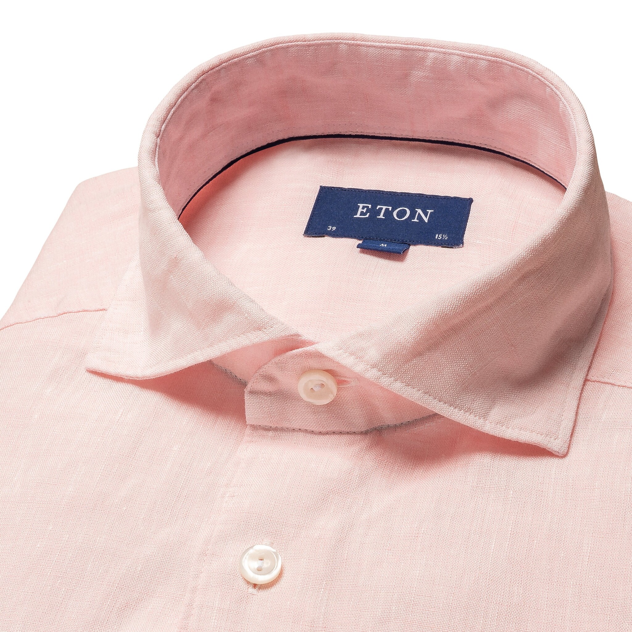 Eton Linen Shirt with wide spread collar