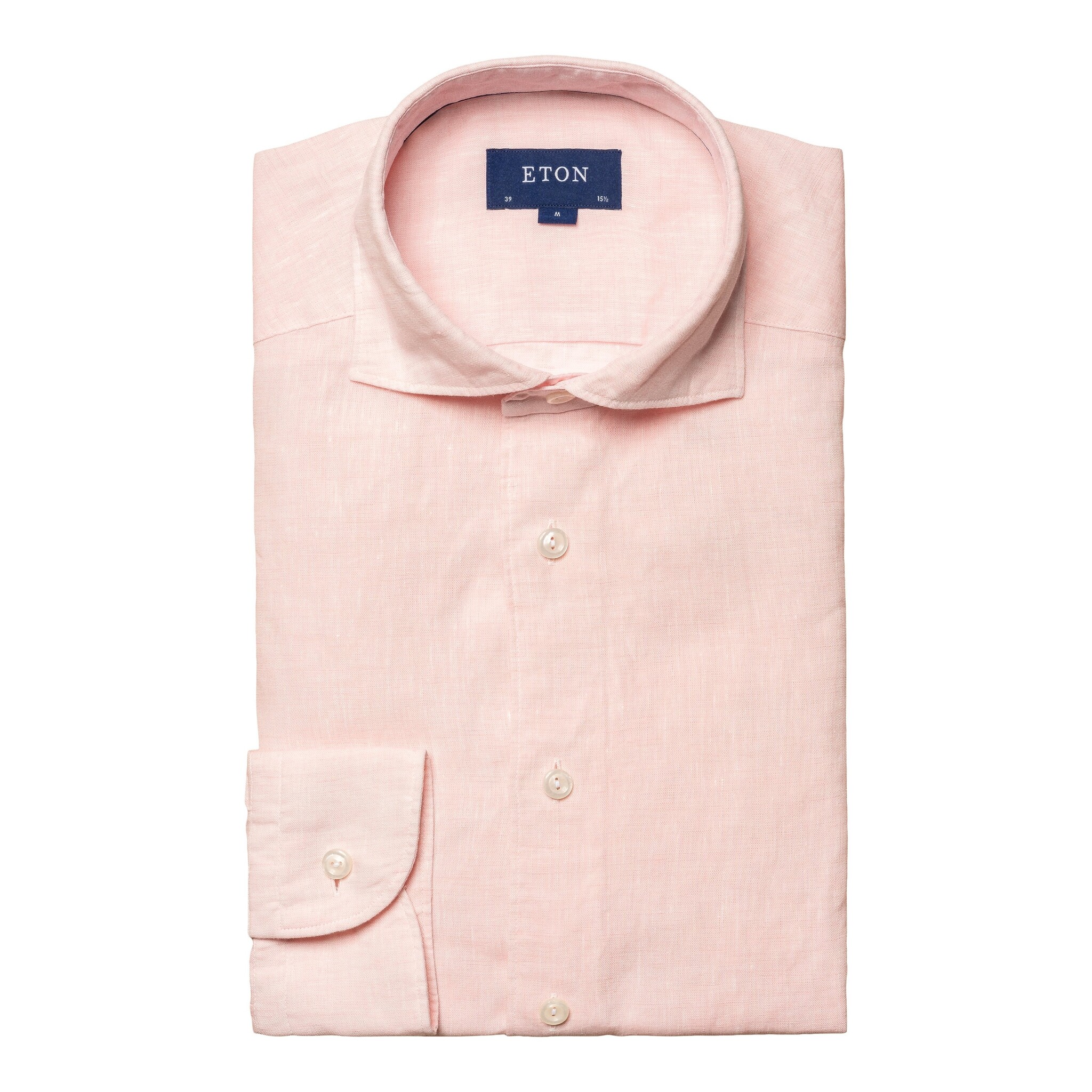 Eton Linen Shirt with wide spread collar
