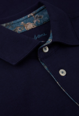 Stenstroms Polo shirt with contrast detail