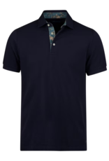 Stenstroms Polo shirt with contrast detail